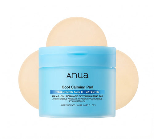 Anua 8 Hyaluronic Acid Catechin დამამშვიდებელი ბალიში 110 ცალი