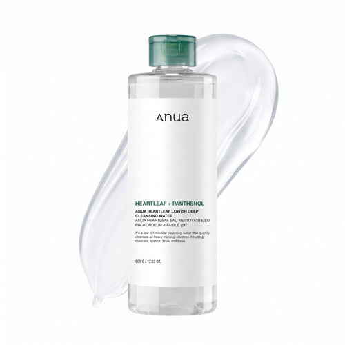 Anua Heartleaf Low pH ღრმა გამწმენდი წყალი 500g