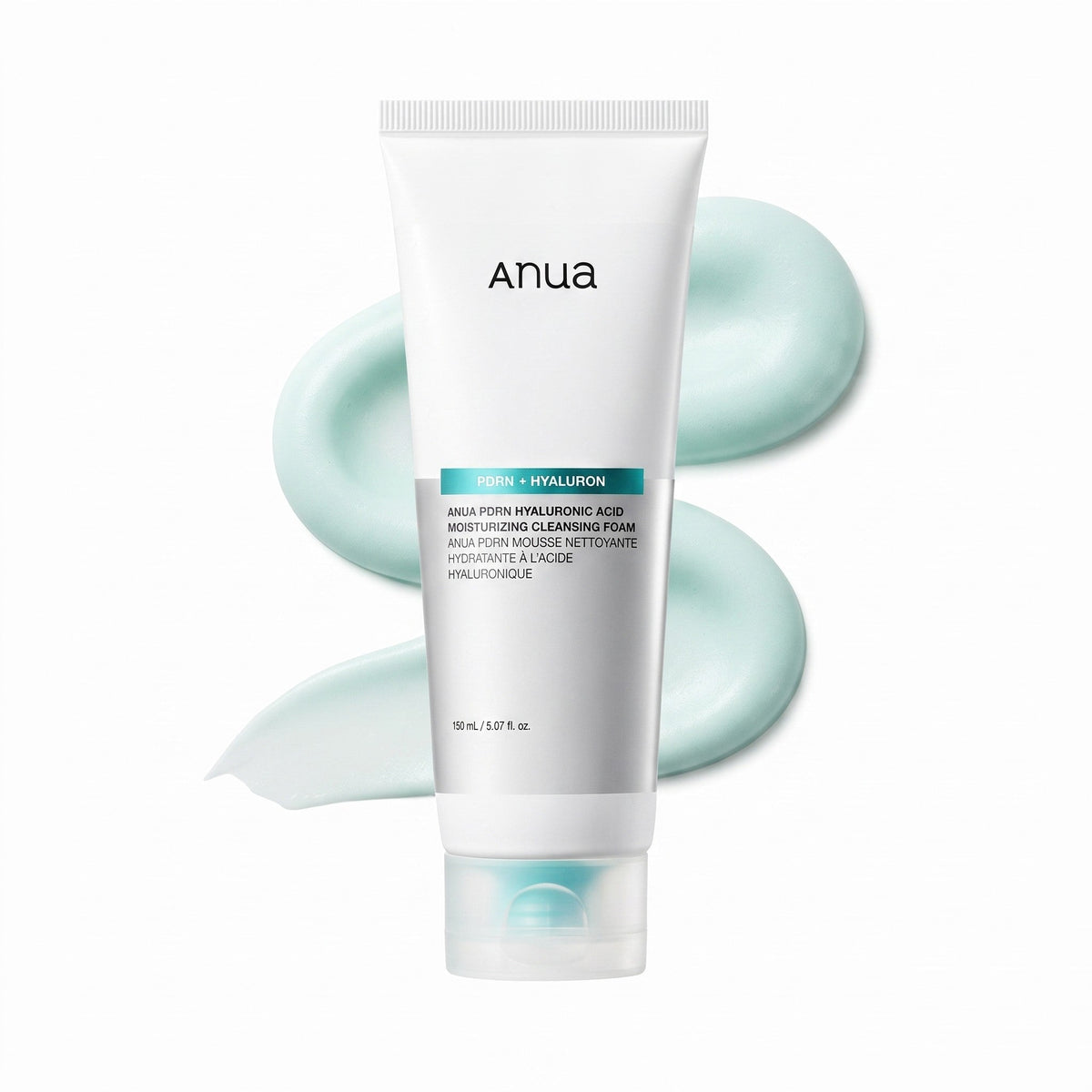 Anua PDRN Hyaluronic Acid увлажняющая пенка 150 ml