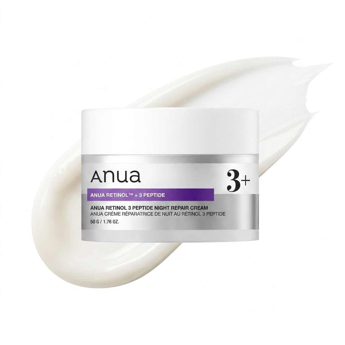 Anua Retinol 3 Peptide Night Repair — ночной крем 50g
