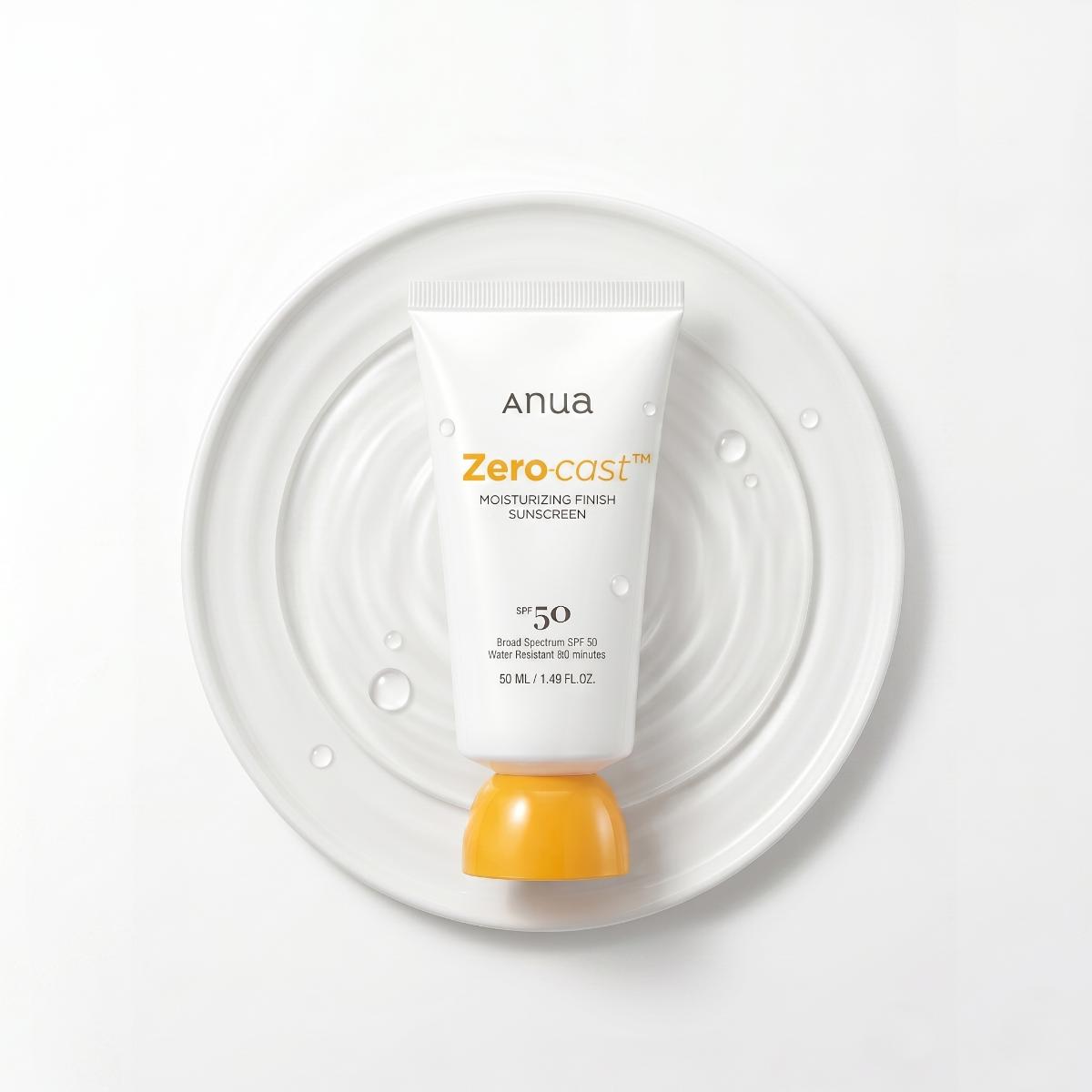 Anua Zero-Cast Moisturizing Finish — санскрин 50 ml