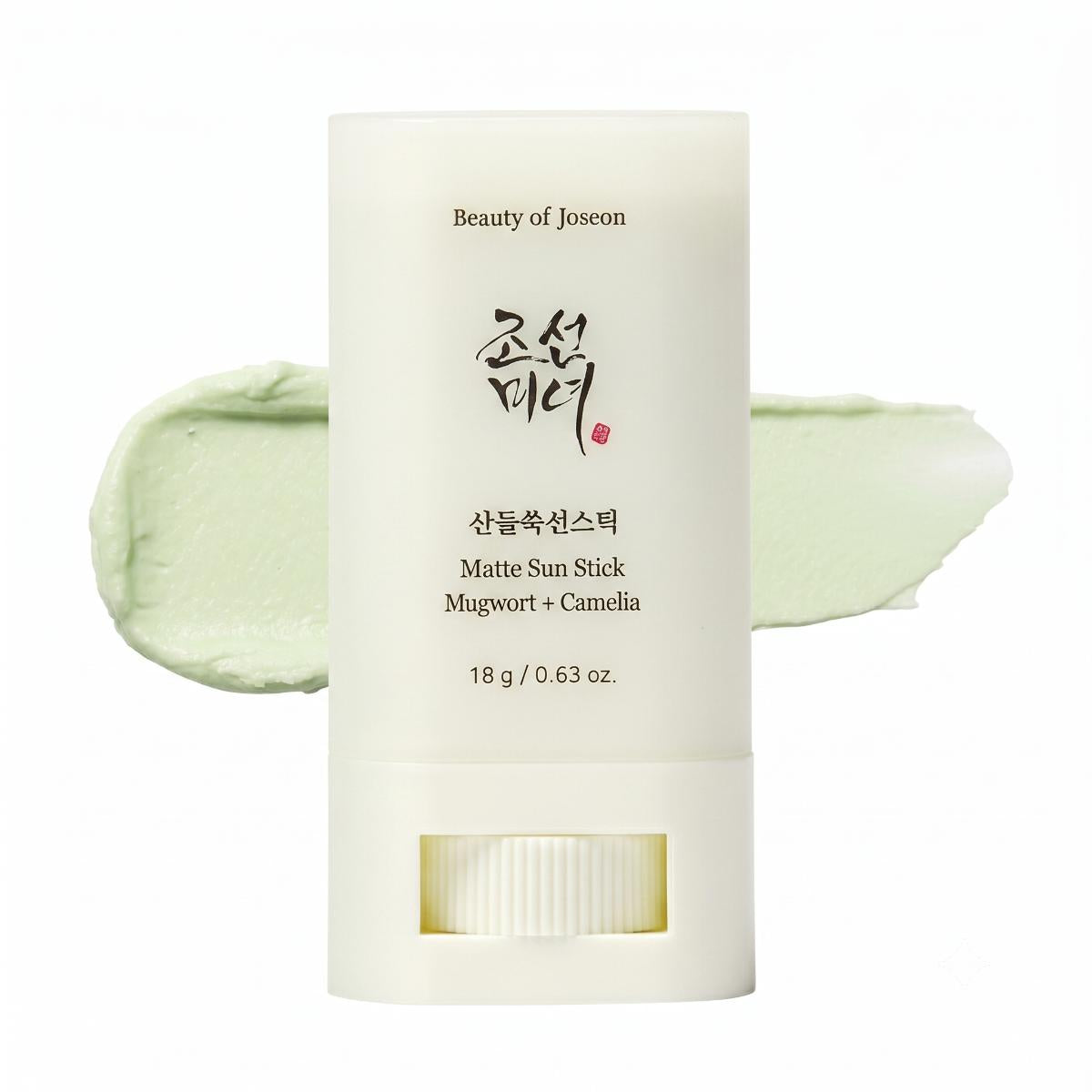 Beauty of Joseon матирующий солнцезащитный стик Mugwort + Camellia 18g