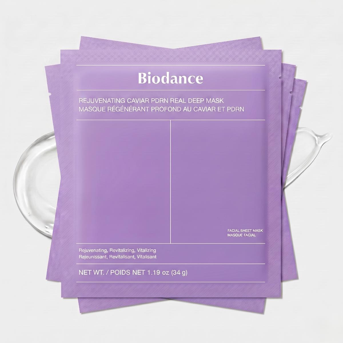 Biodance Rejuvenating Caviar PDRN ნიღაბი 4 ცალი