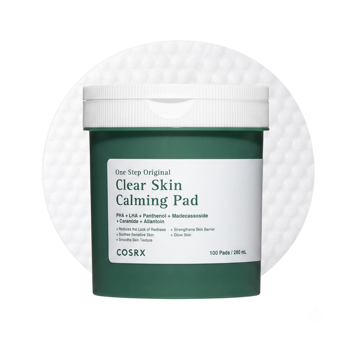 COSRX One Step Original Clear Skin Calming ტონერის ბალიშები 100 ცალი