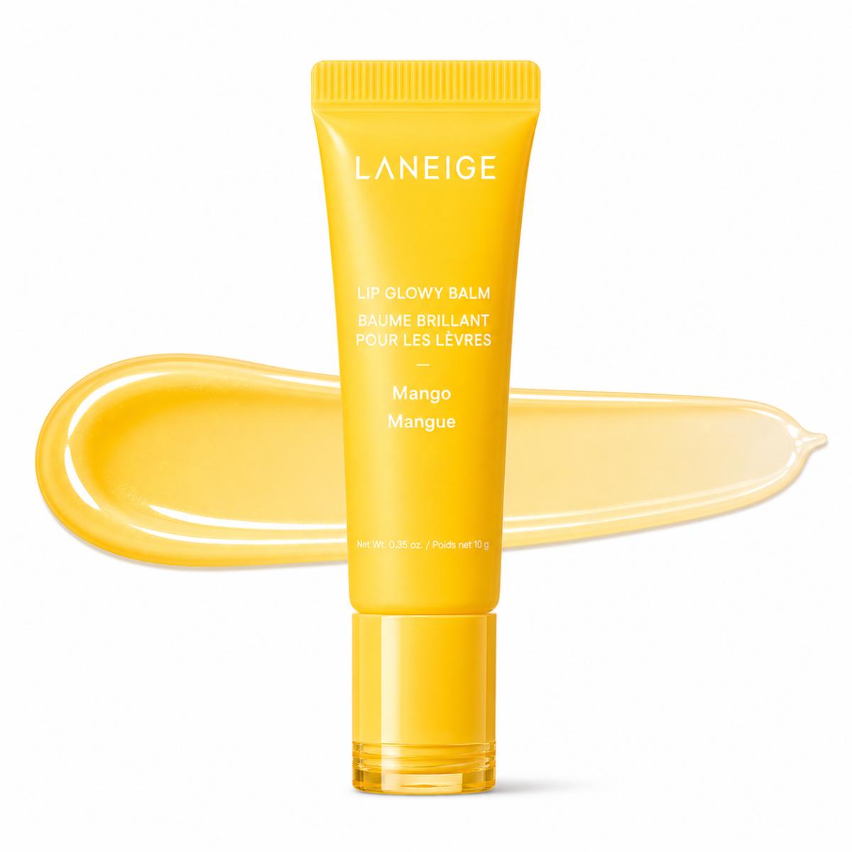 LANEIGE Lip Glowy Balm Mango 10g — ტუჩის ბალზამი
