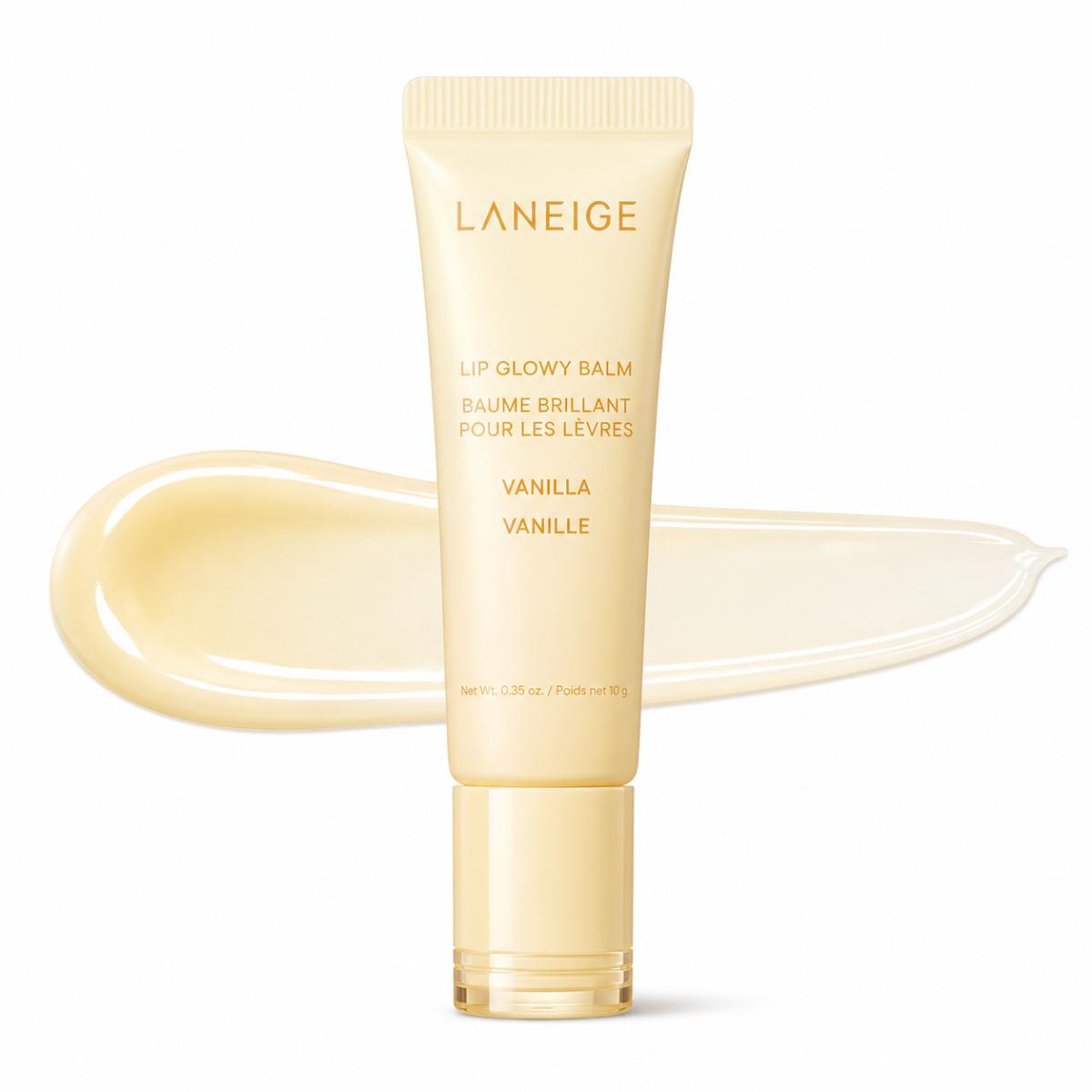 LANEIGE Lip Glowy Balm Vanilla 10g — ტუჩის ბალზამი