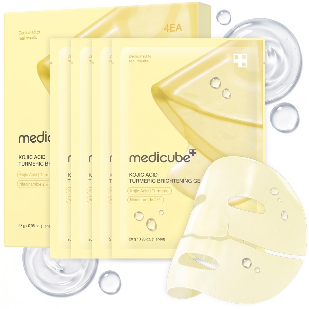 MEDICUBE Kojic Acid Turmeric გელ-ნიღაბი 4ea