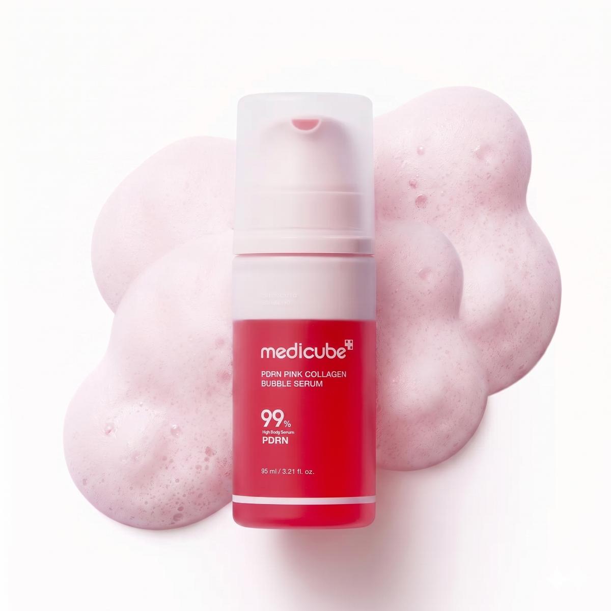 MEDICUBE PDRN Collagen Bubble Serum, сыворотка, 95 мл