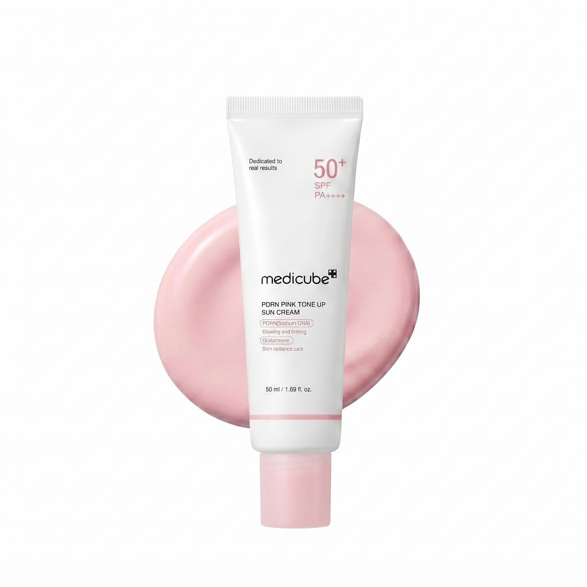 MEDICUBE PDRN Pink Tone Up მზისგან დამცავი კრემი 50 მლ