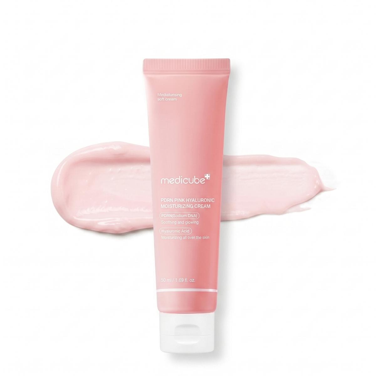 MEDICUBE Pink Hyaluronic დამატენიანებელი კრემი 50ml