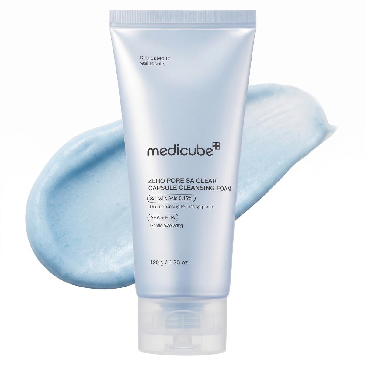 MEDICUBE Zero Capsule Foam Cleanser 120 g — გამწმენდი ქაფი