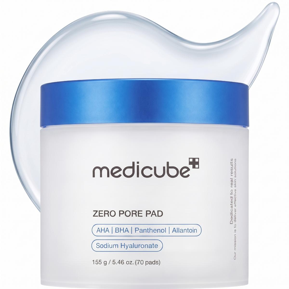 MEDICUBE Zero Pore ტონერ-პადები 70 ცალი