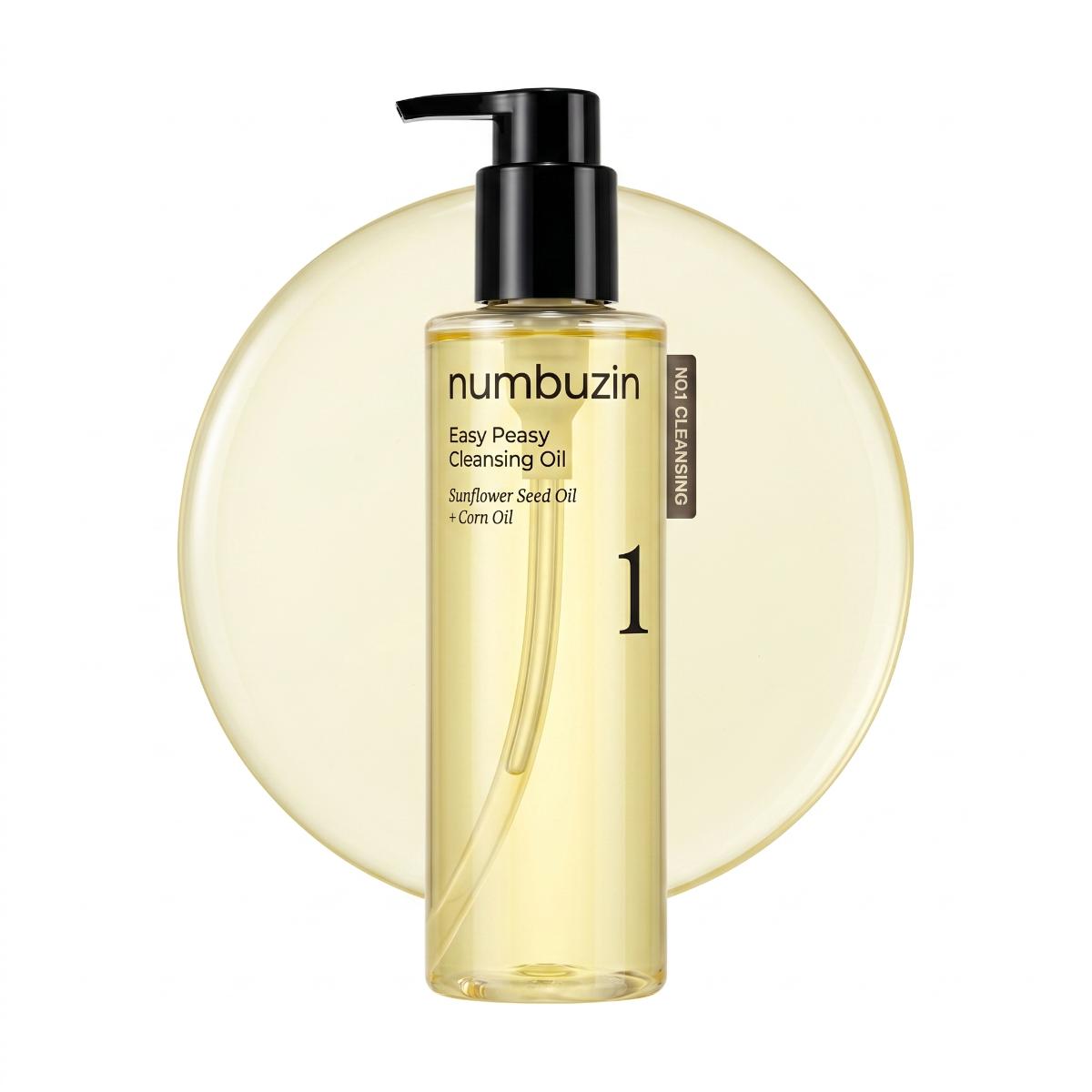 numbuzin No.1 Easy Peasy გამწმენდი ზეთი 200ml