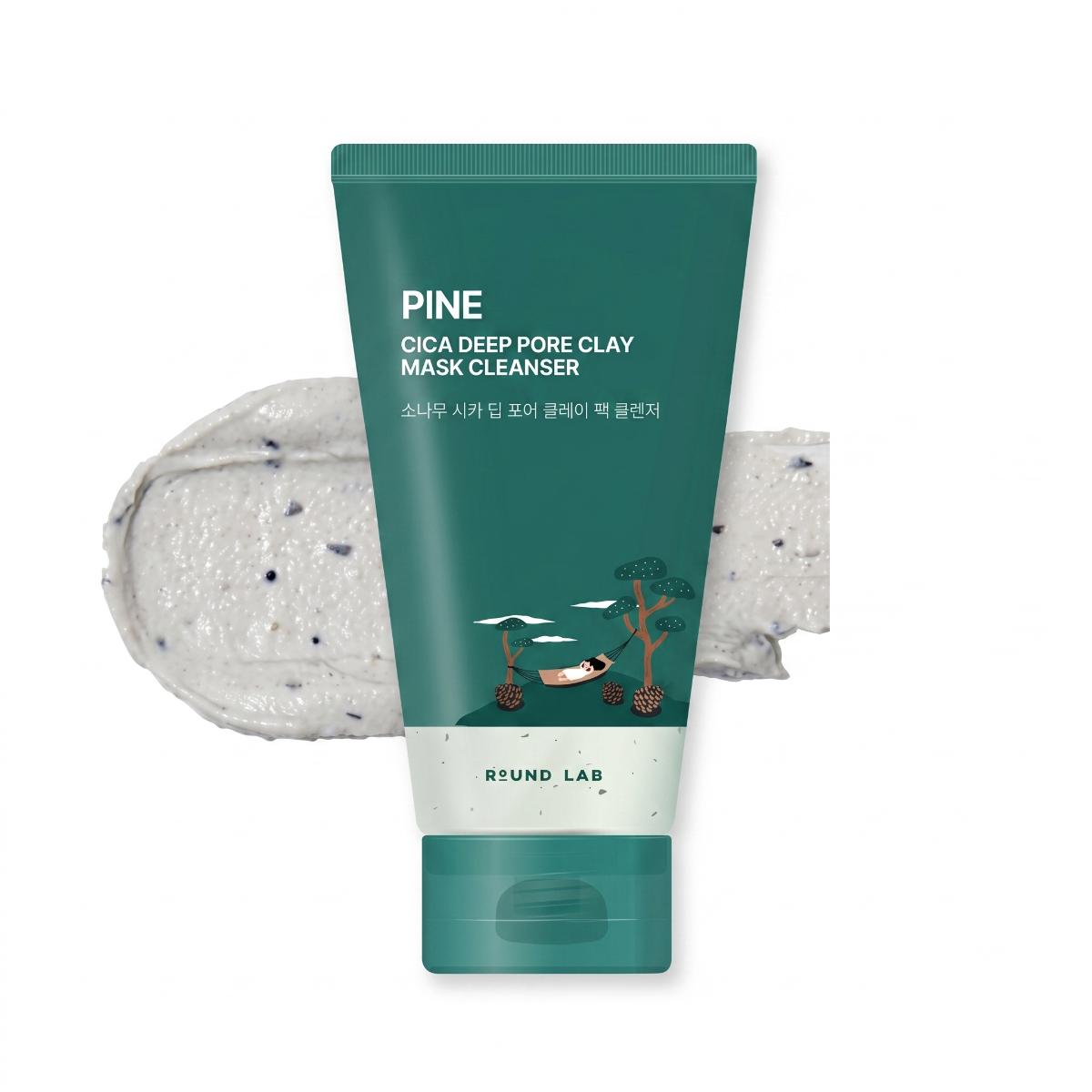 ROUND LAB Pine Cica თიხის ნიღაბი-გამწმენდი 150 ml