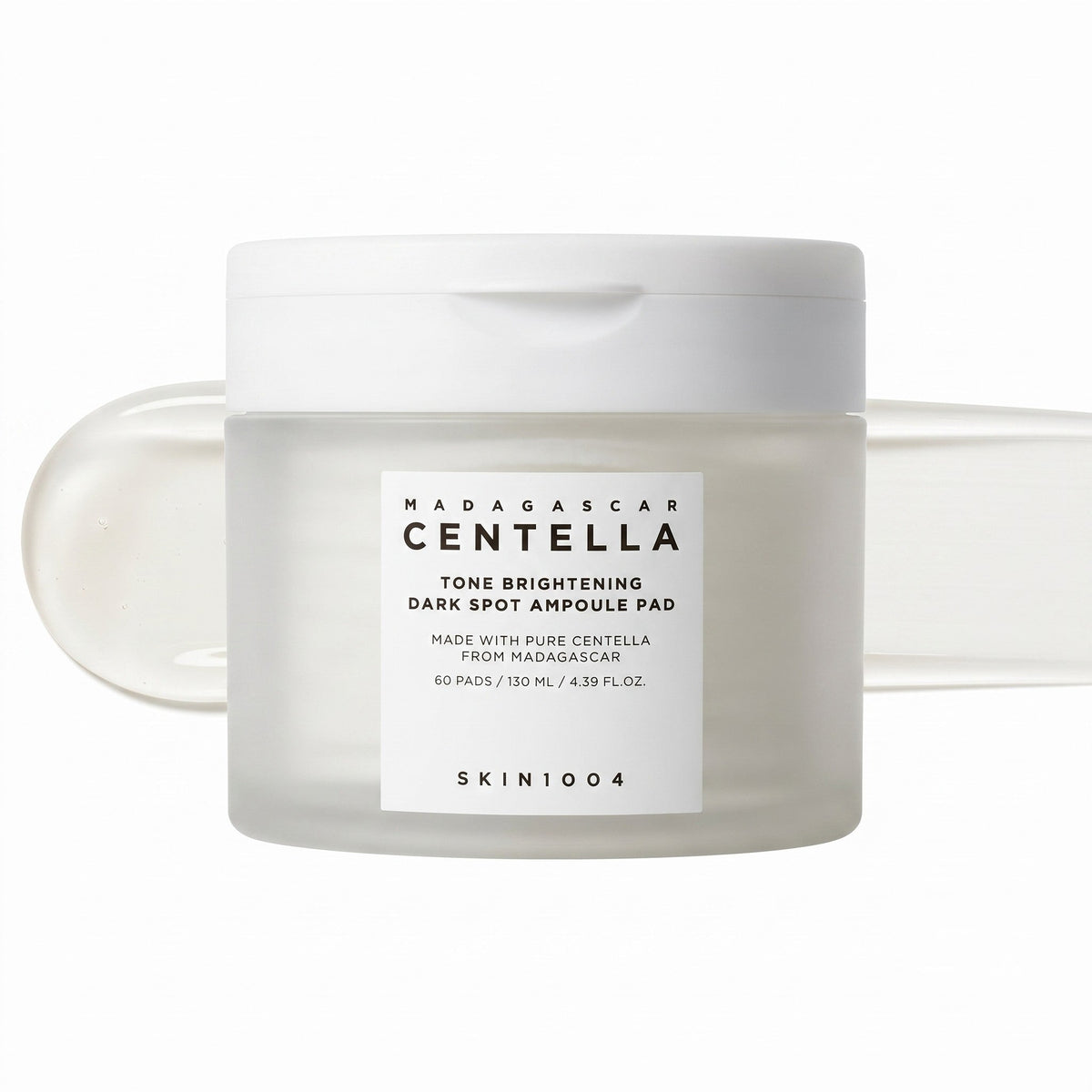 SKIN1004 Madagascar Centella Tone Brightening Dark Spot ამპულის პედები 60 ცალი